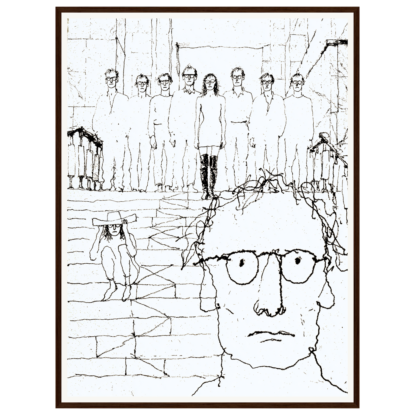 Familiar Faces — s2_framed_dark_wood