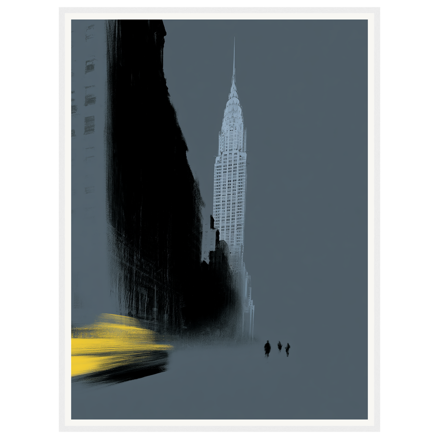 Yellow Cab — s2_framed_white
