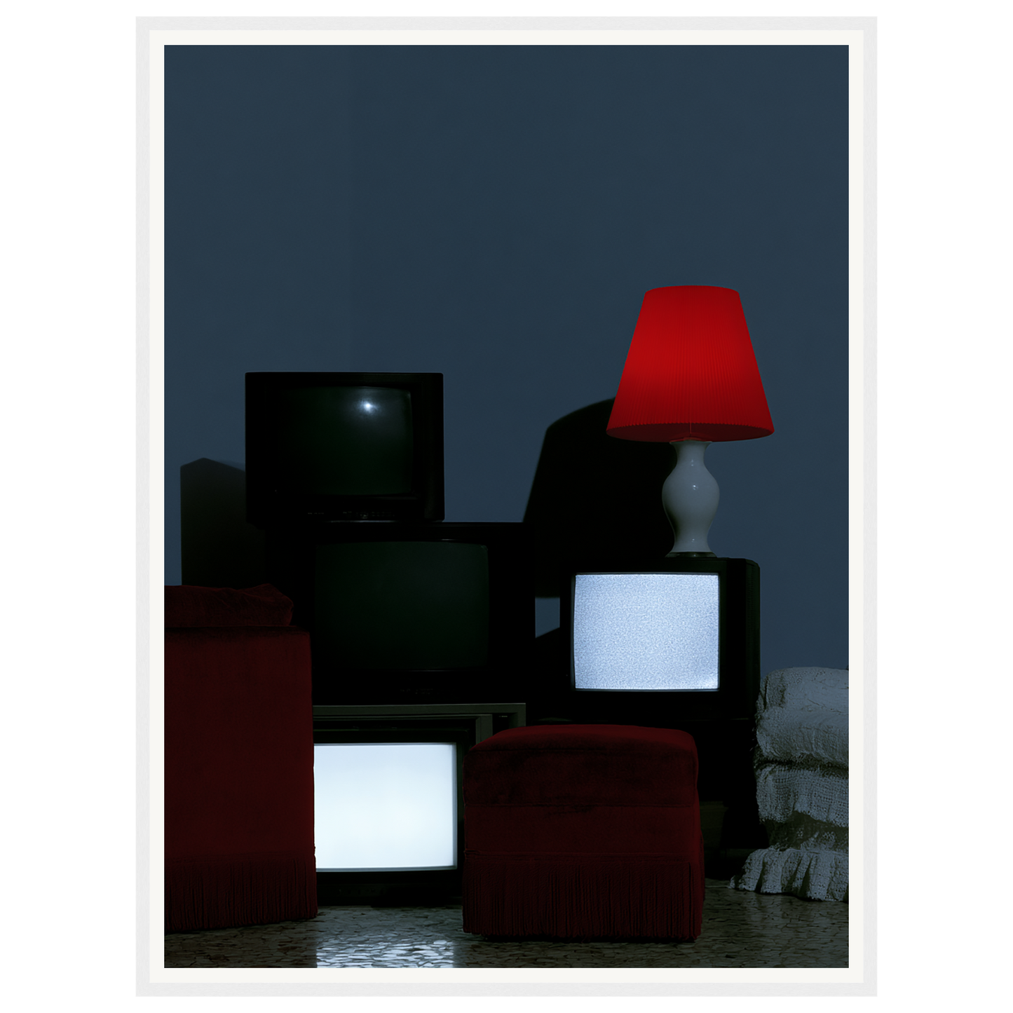 Late Night Static — s2_framed_white