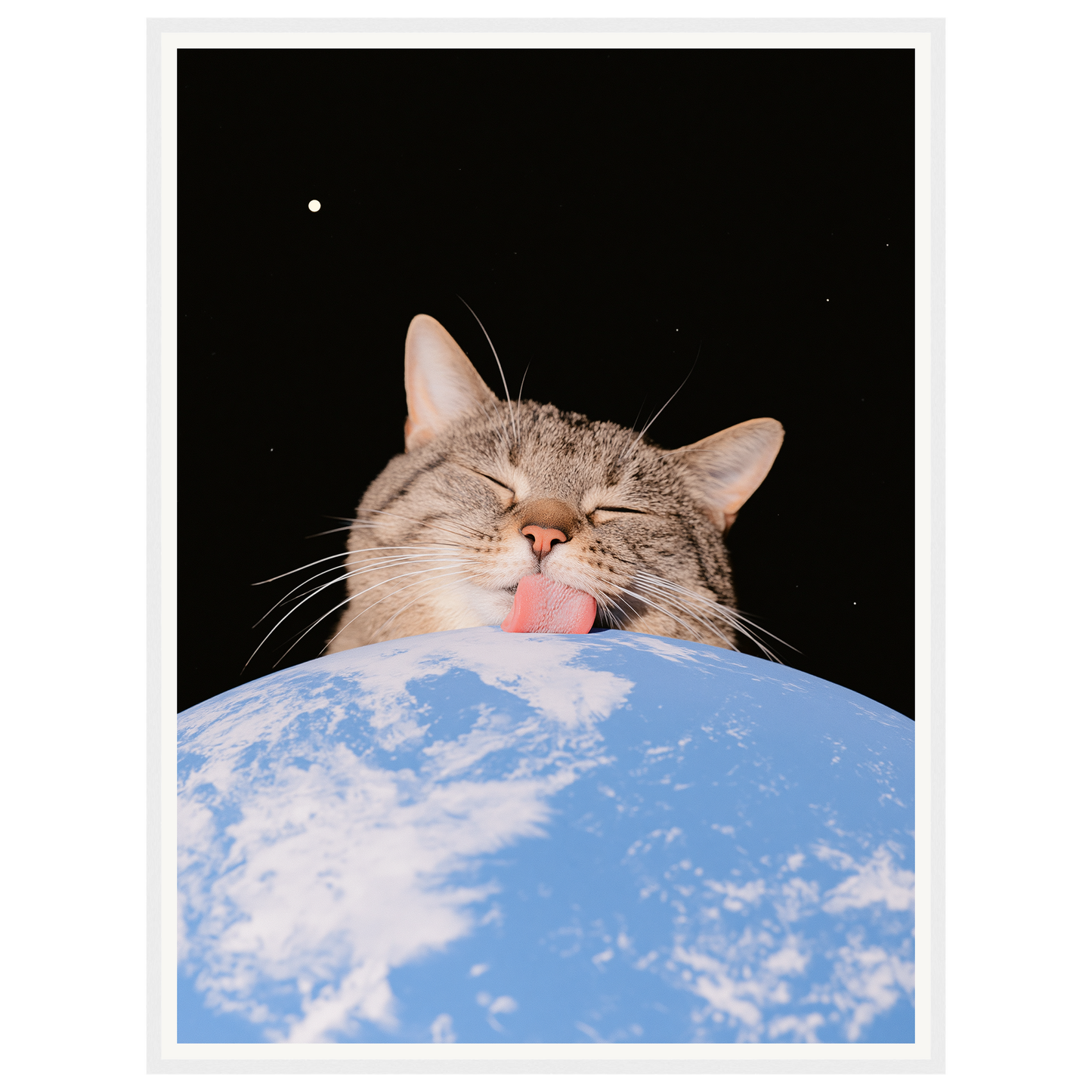 Cosmic Cuddle — s2_framed_white