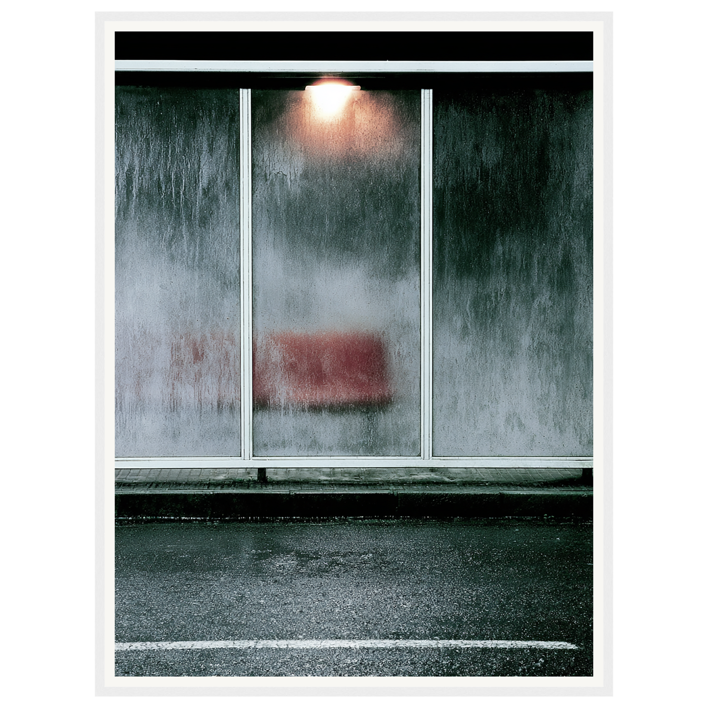 Rainy Window — s2_framed_white