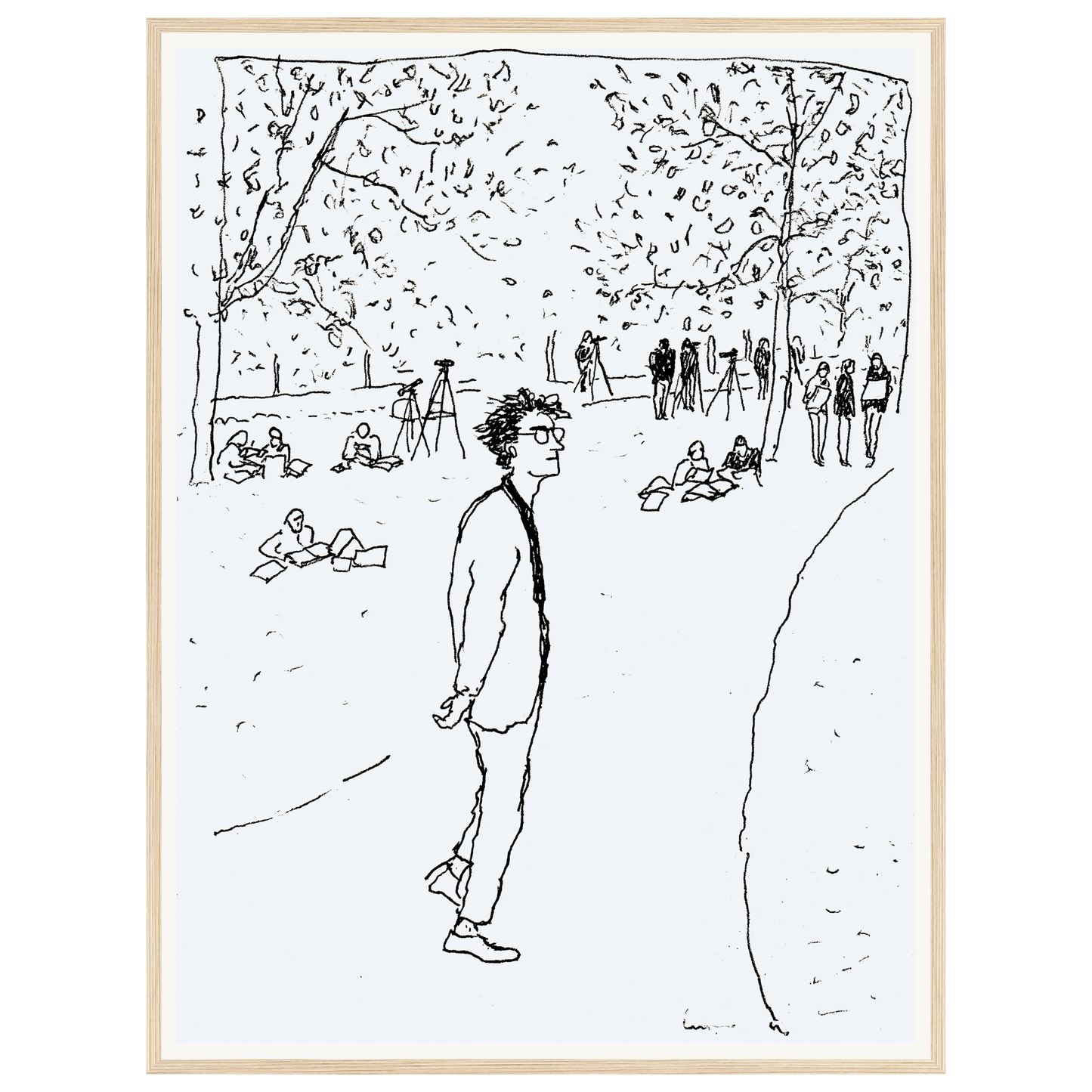 Quiet Park — s2_framed_wood