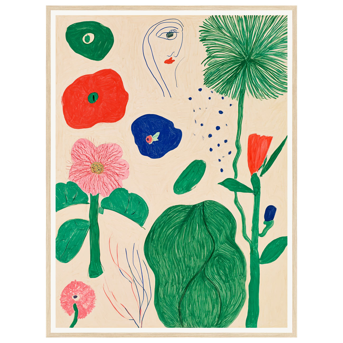 Garden Sketchbook — s2_framed_wood