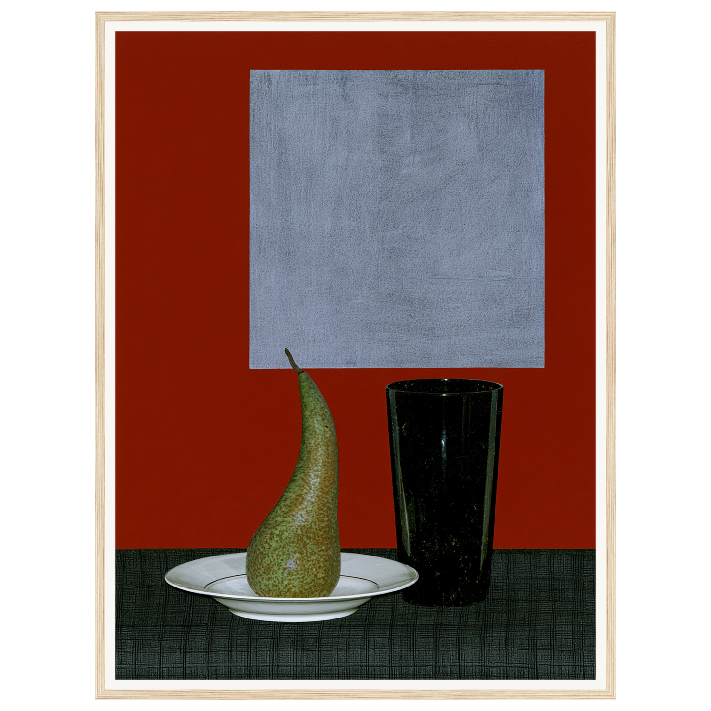Still Life Pear — s2_framed_wood