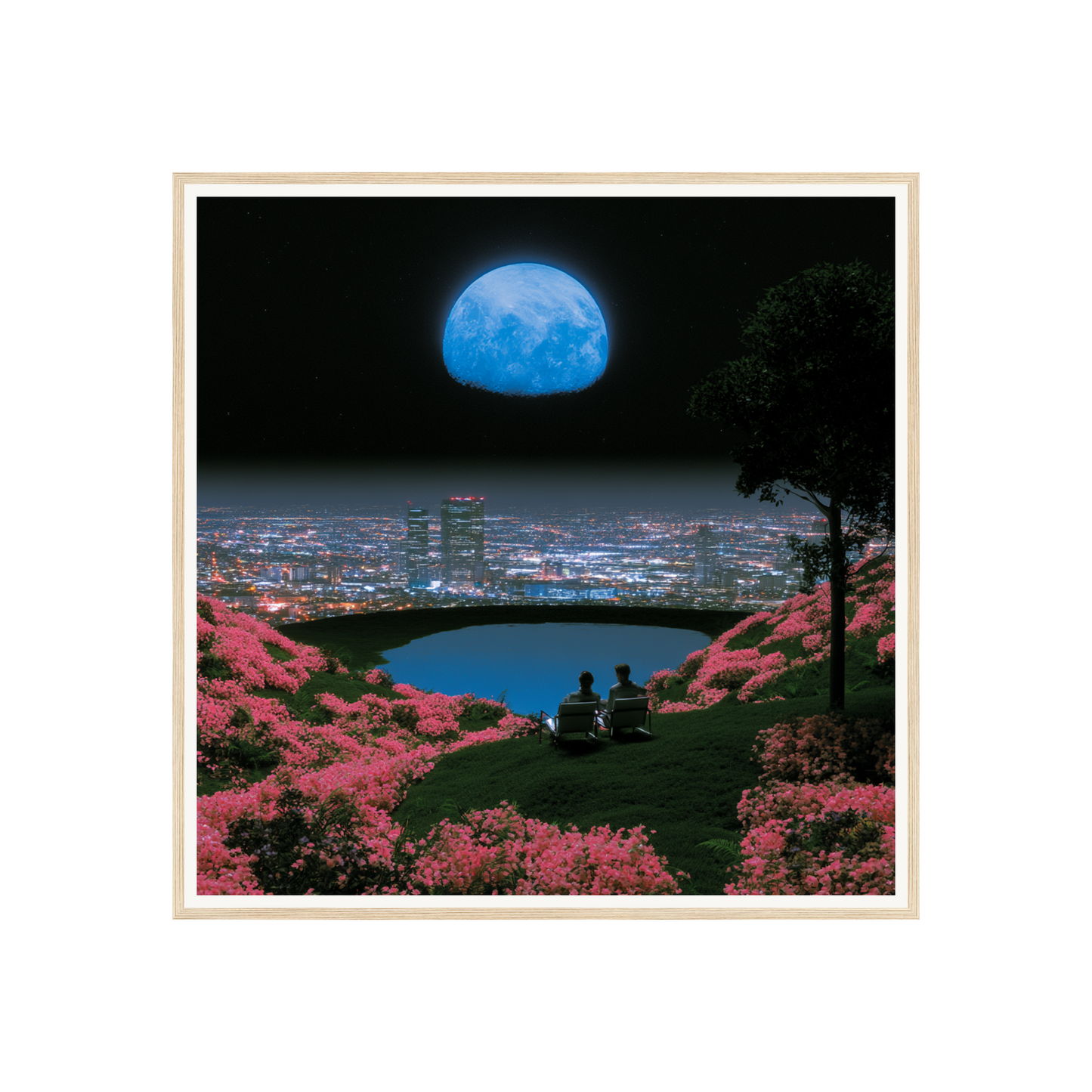 Moonlit Night — s2_framed_wood