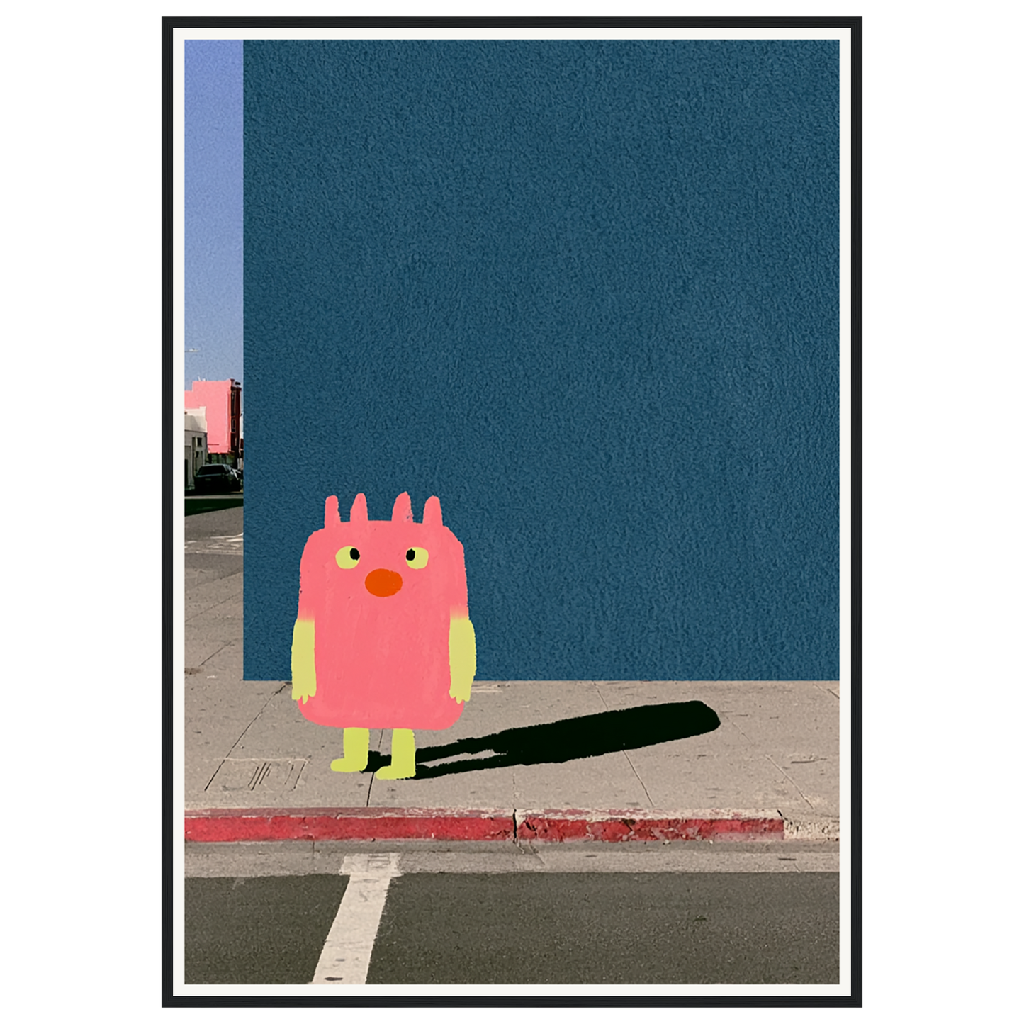 City Visitor — s3_framed_black