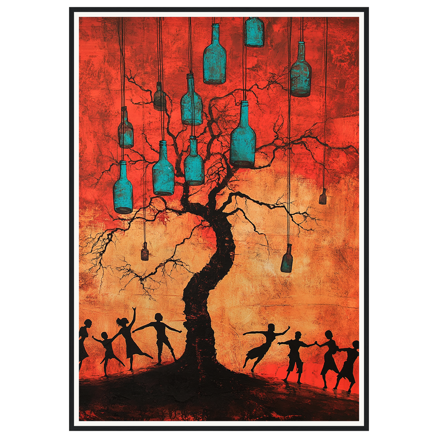 Bottle Tree Dance — s3_framed_black