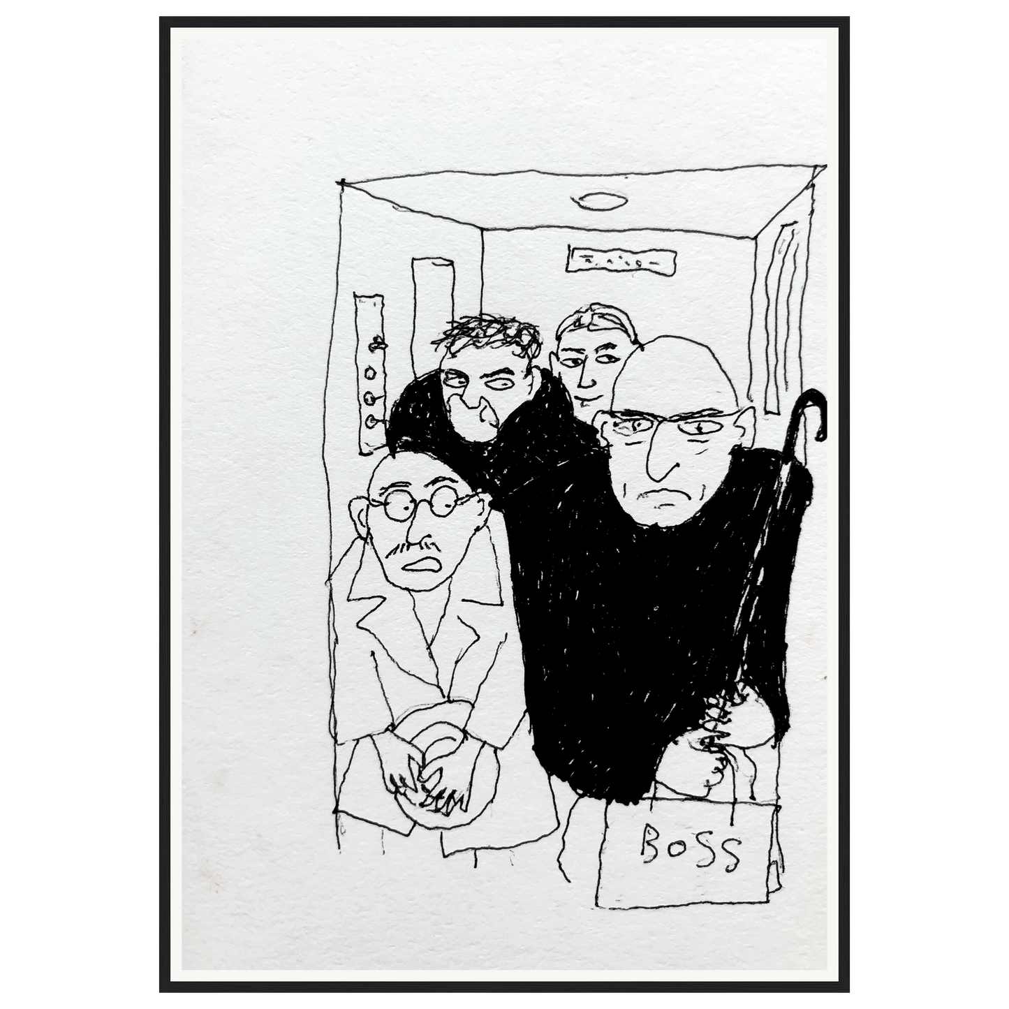 Office Life — s3_framed_black