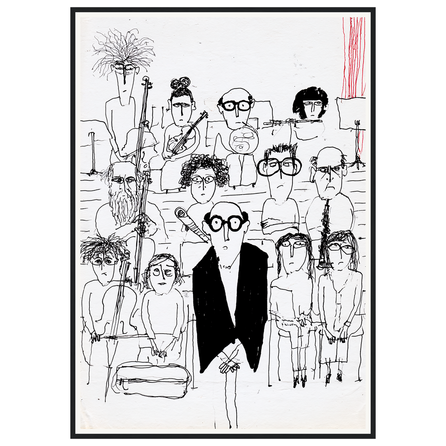Little Symphony — s3_framed_black