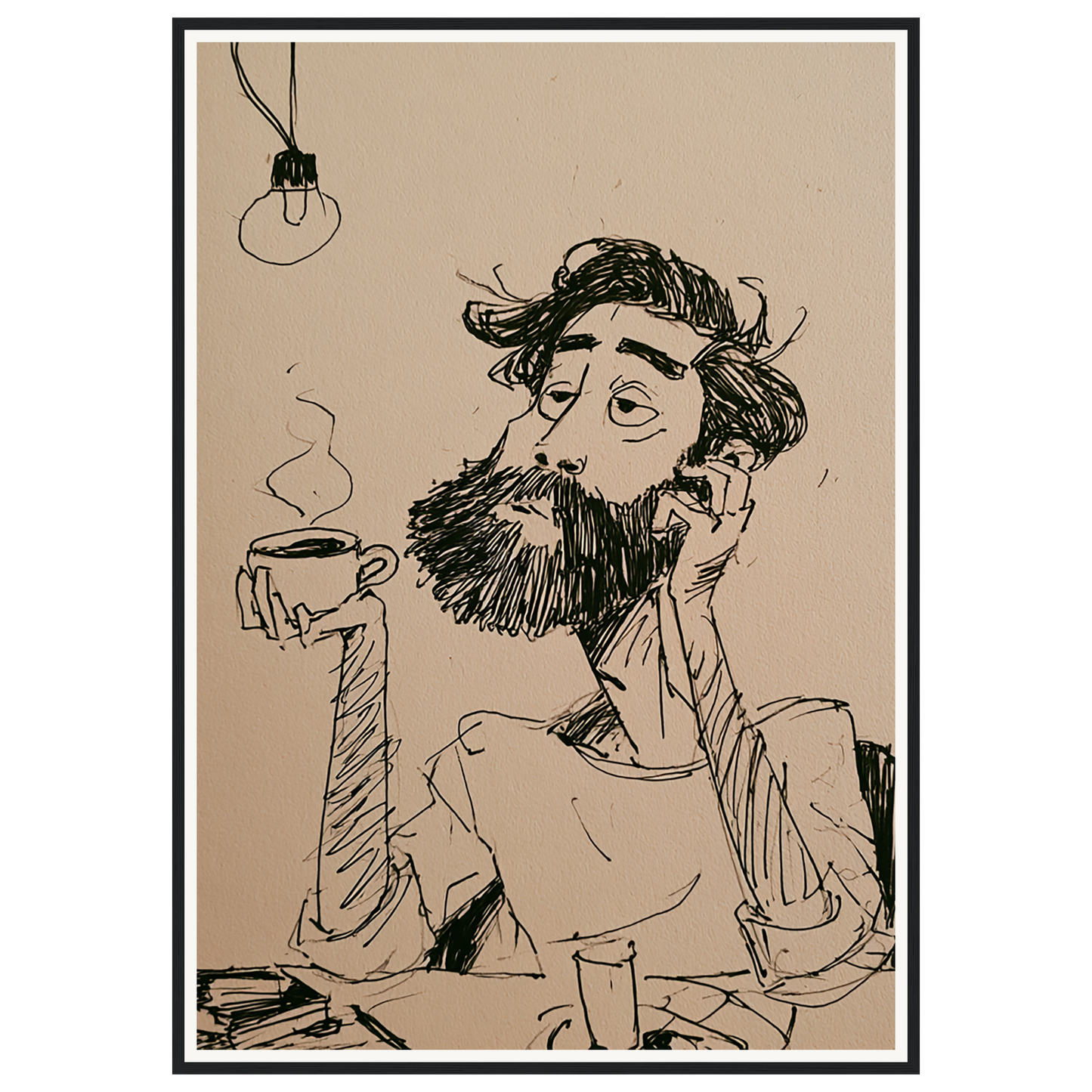 Morning Ritual — s3_framed_black