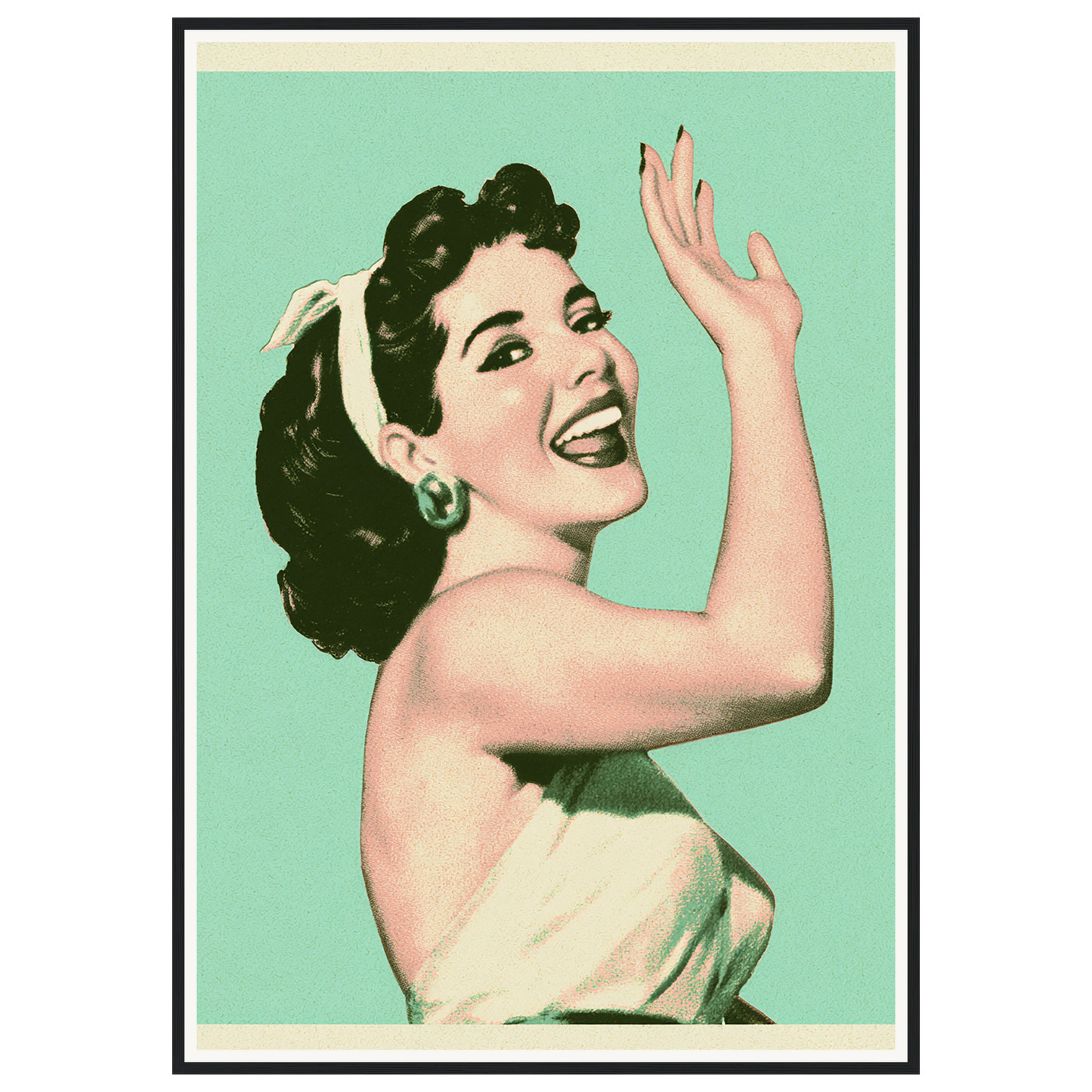 Vintage Charm — s3_framed_black