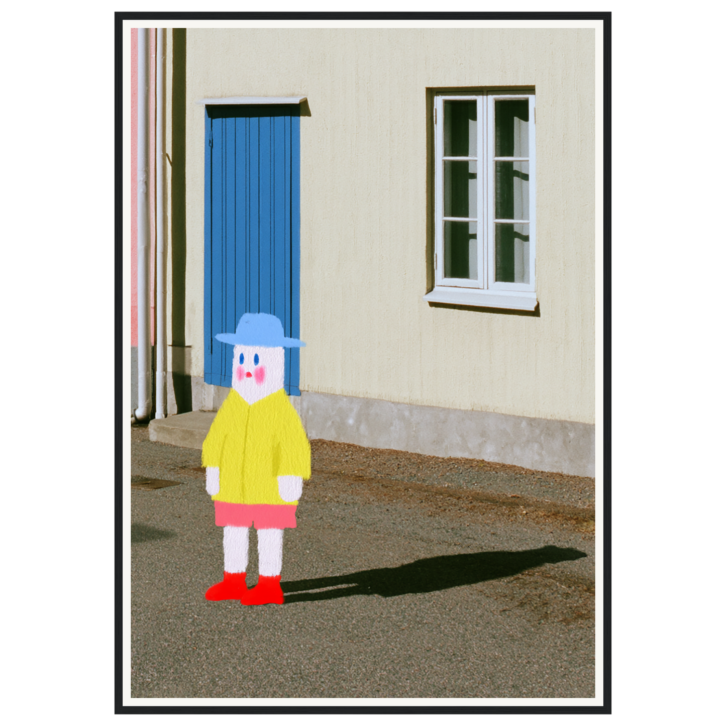 Quiet Guest — s3_framed_black
