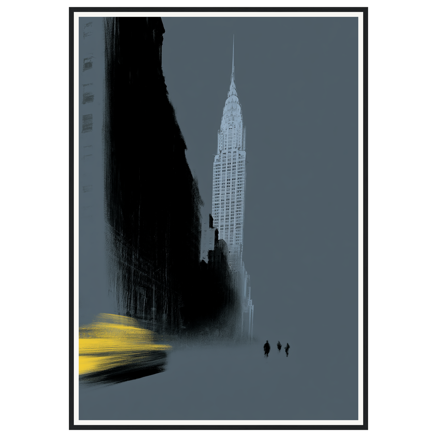 Yellow Cab — s3_framed_black