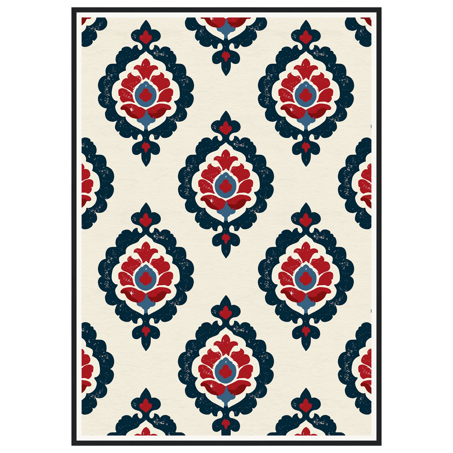 Royal Pattern — s3_framed_black