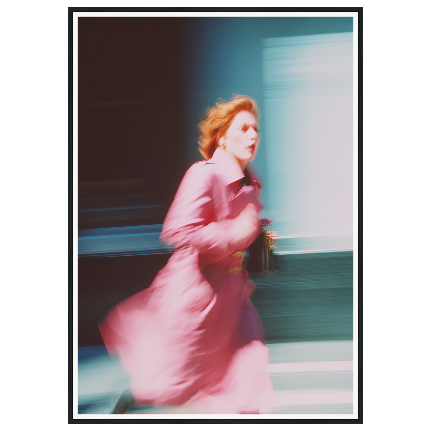 Running Late — s3_framed_black