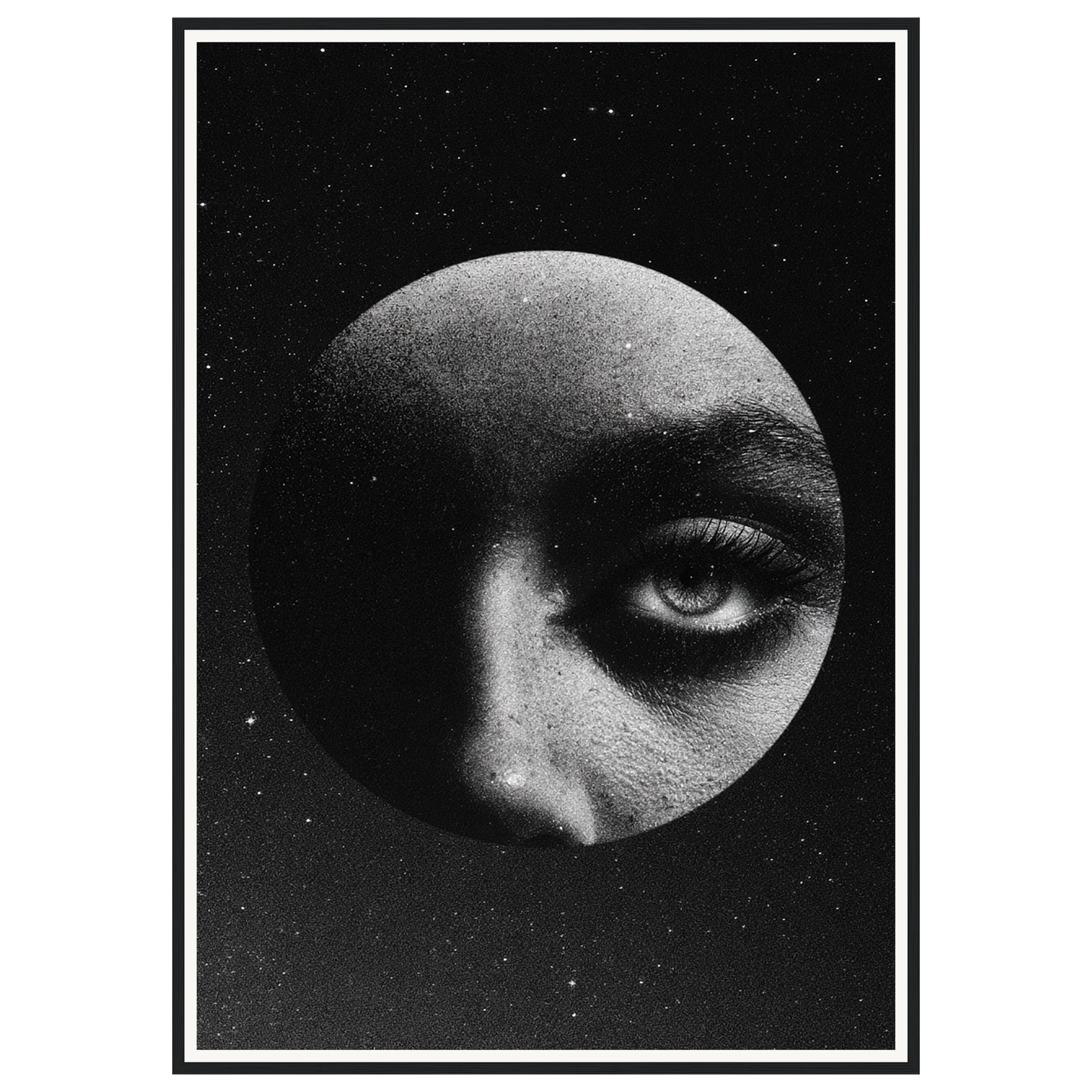 Watching Moon — s3_framed_black