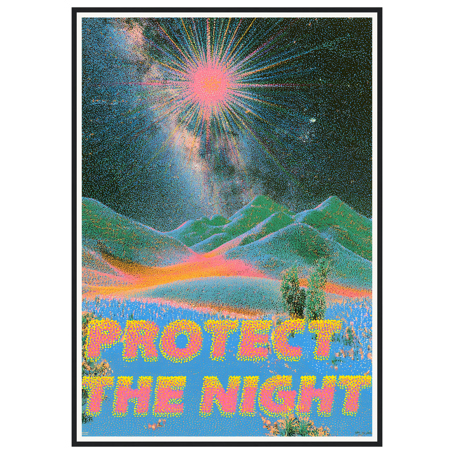 Northern Lights — s3_framed_black
