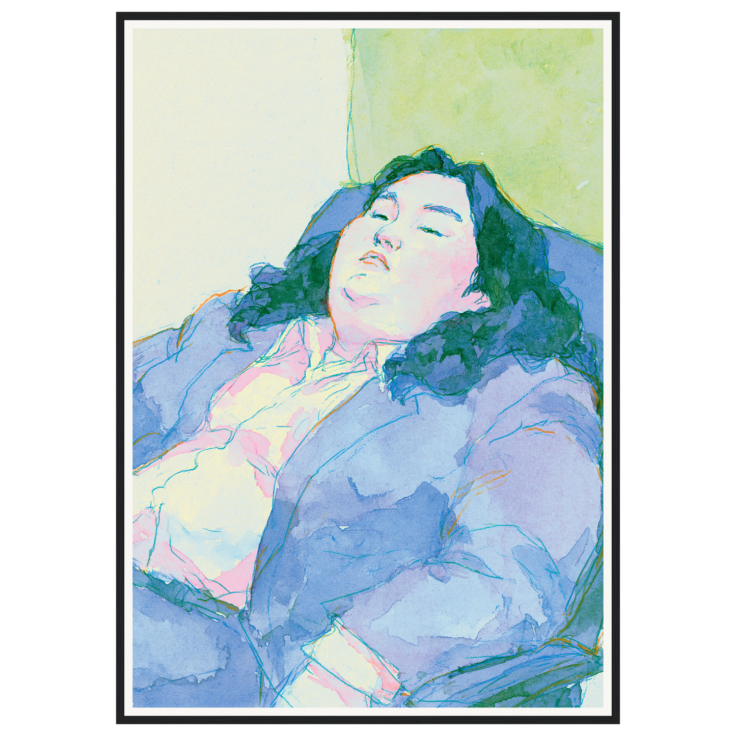 Soft Slumber — s3_framed_black