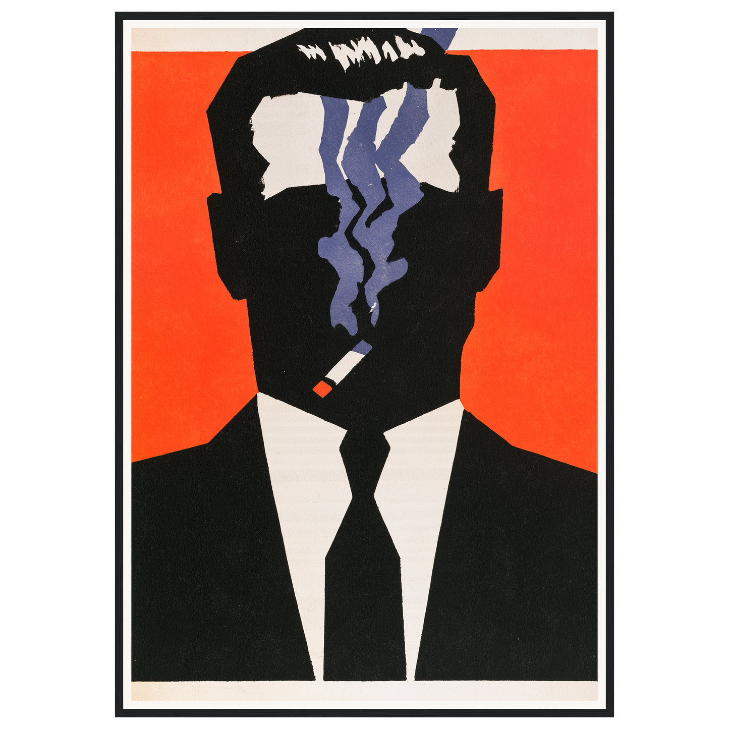 Silent Smoke — s3_framed_black