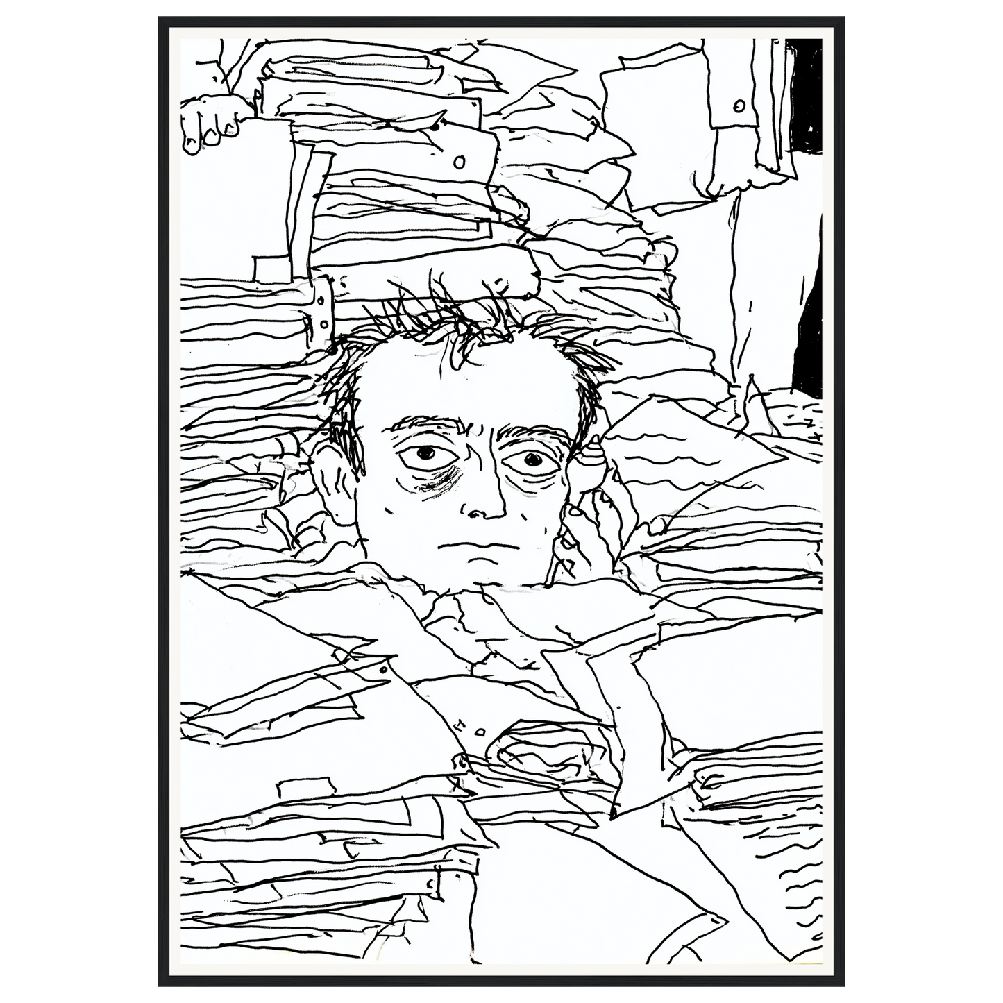 Busy Mind — s3_framed_black
