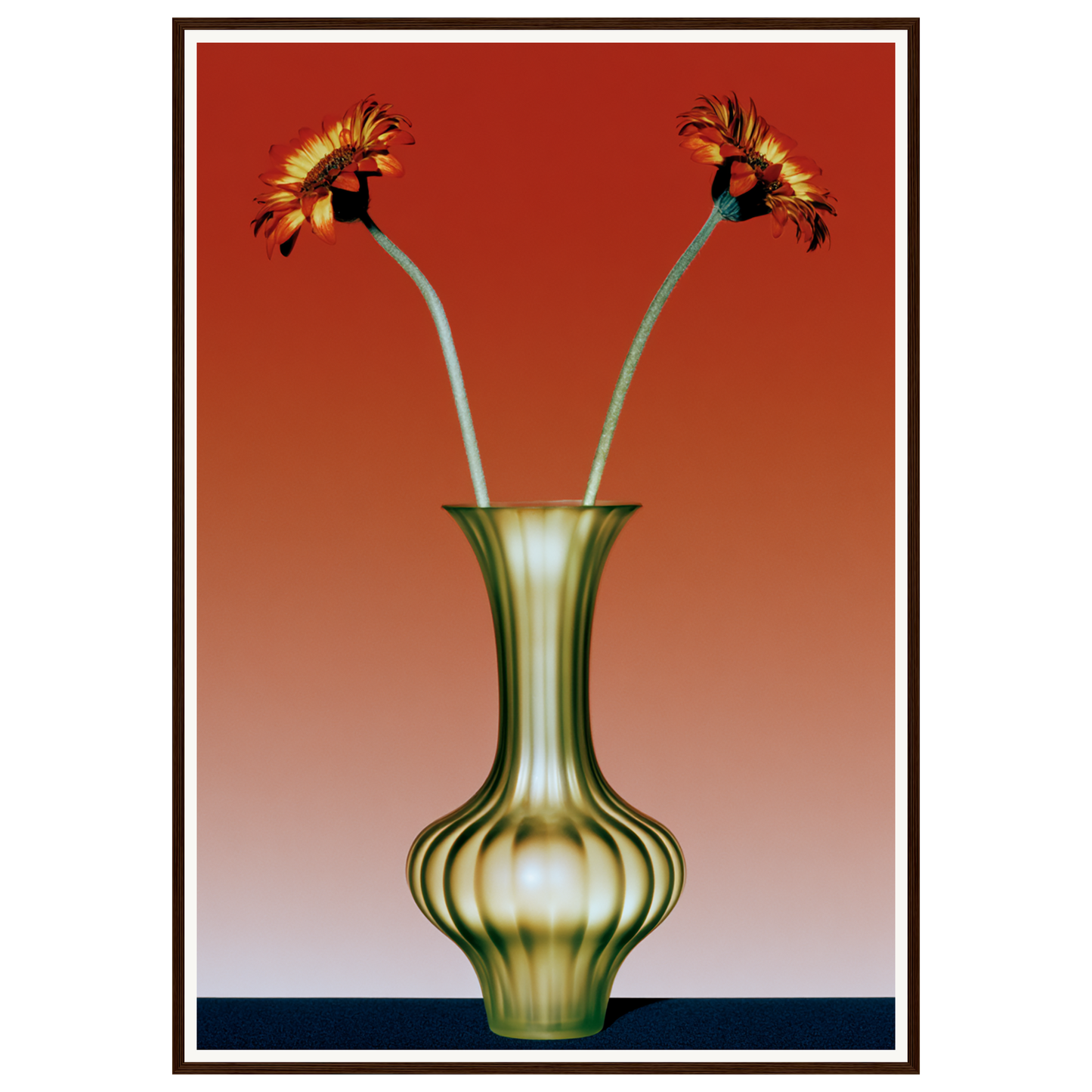 Fading Bouquet — s3_framed_dark_wood