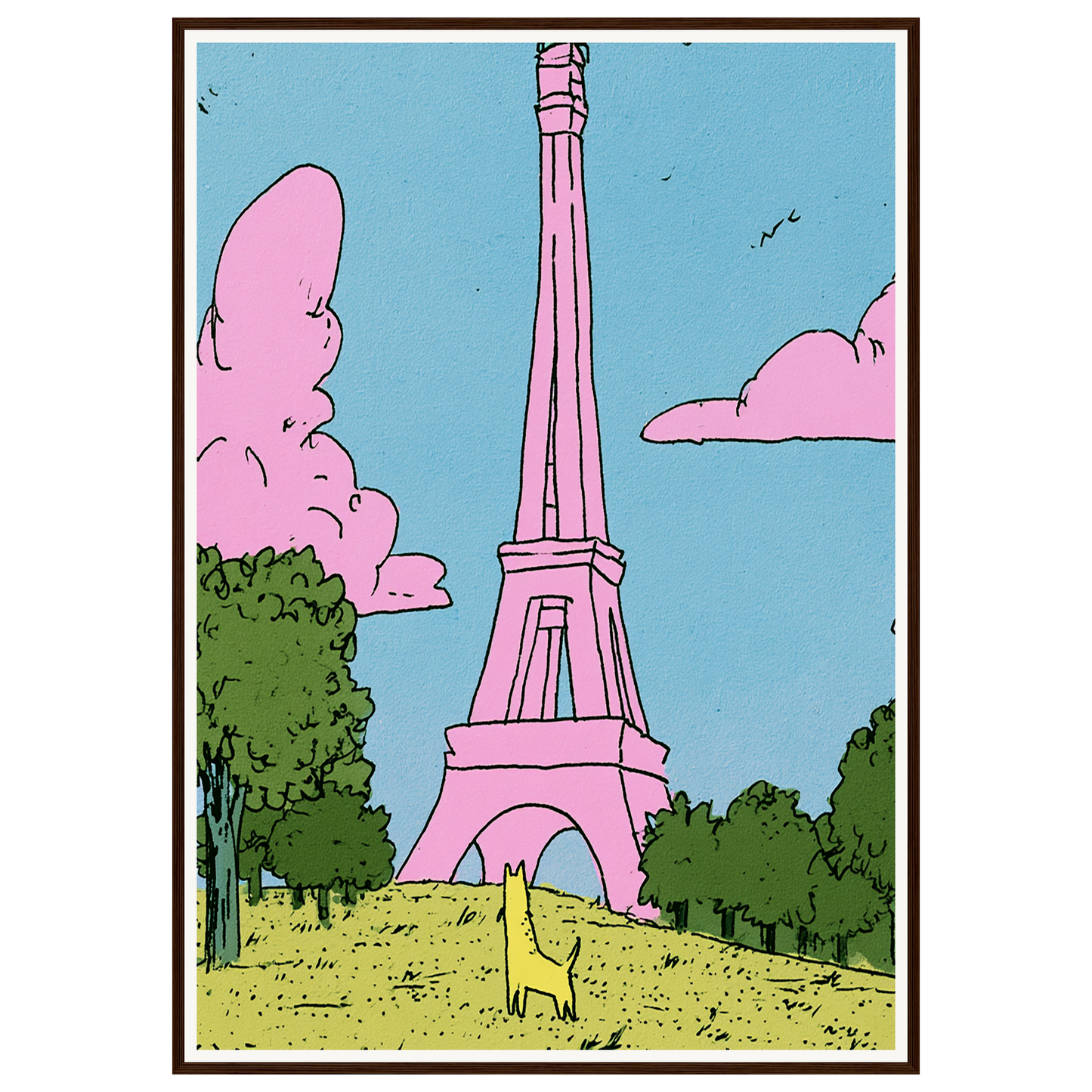 Sweet Escape — s3_framed_dark_wood