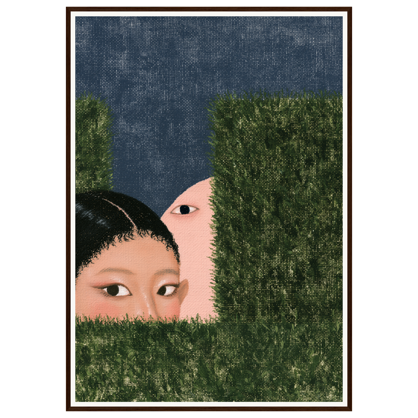 Garden Secret — s3_framed_dark_wood
