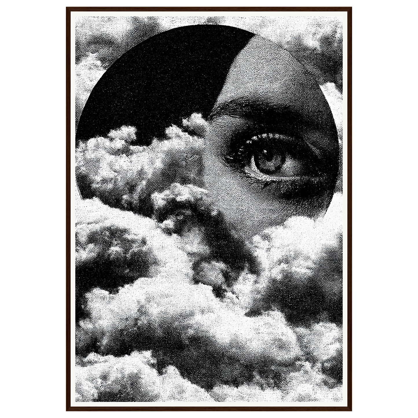 Silent Sky — s3_framed_dark_wood