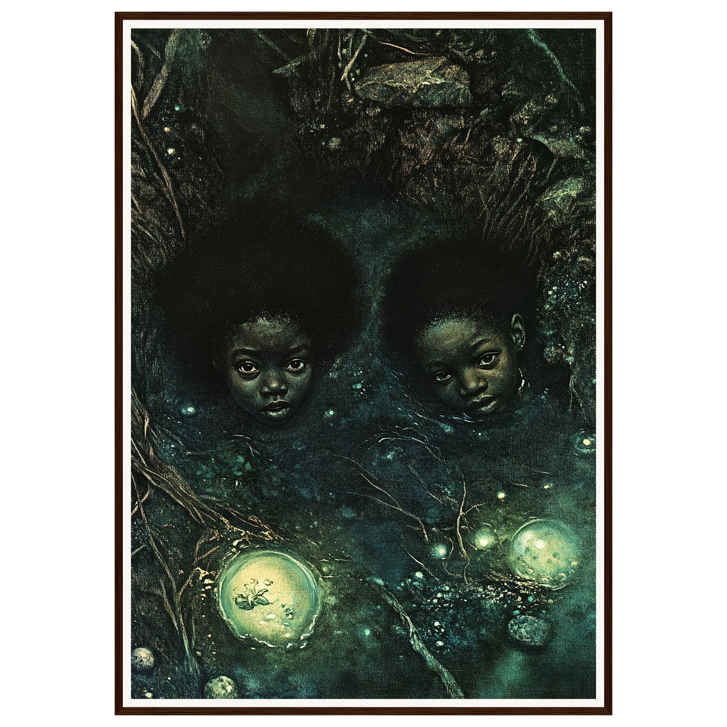 Hidden Spirits — s3_framed_dark_wood