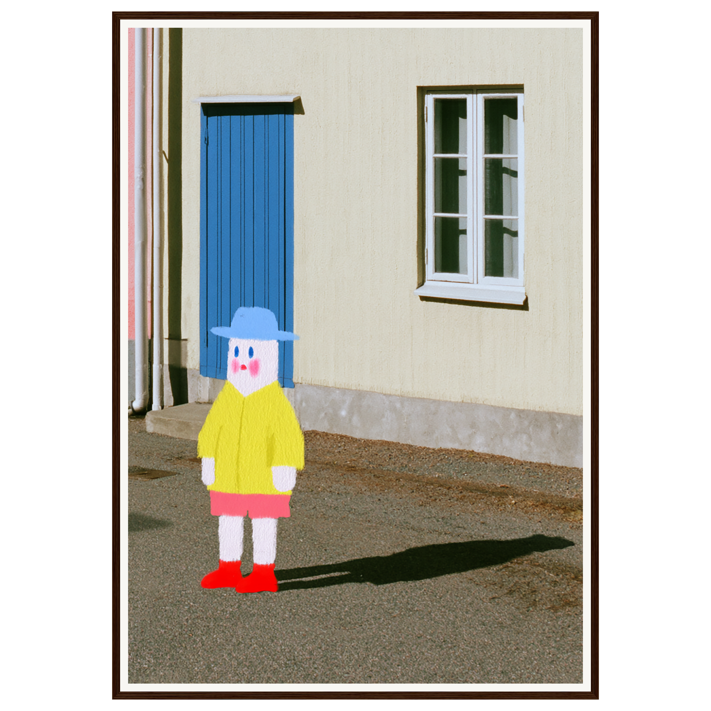 Quiet Guest — s3_framed_dark_wood