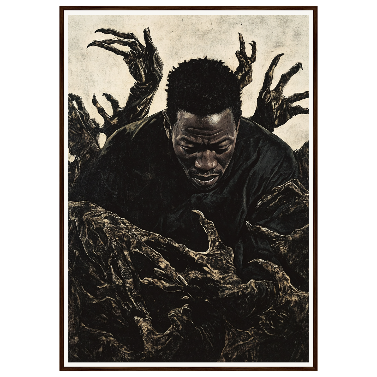 Dark Reach — s3_framed_dark_wood