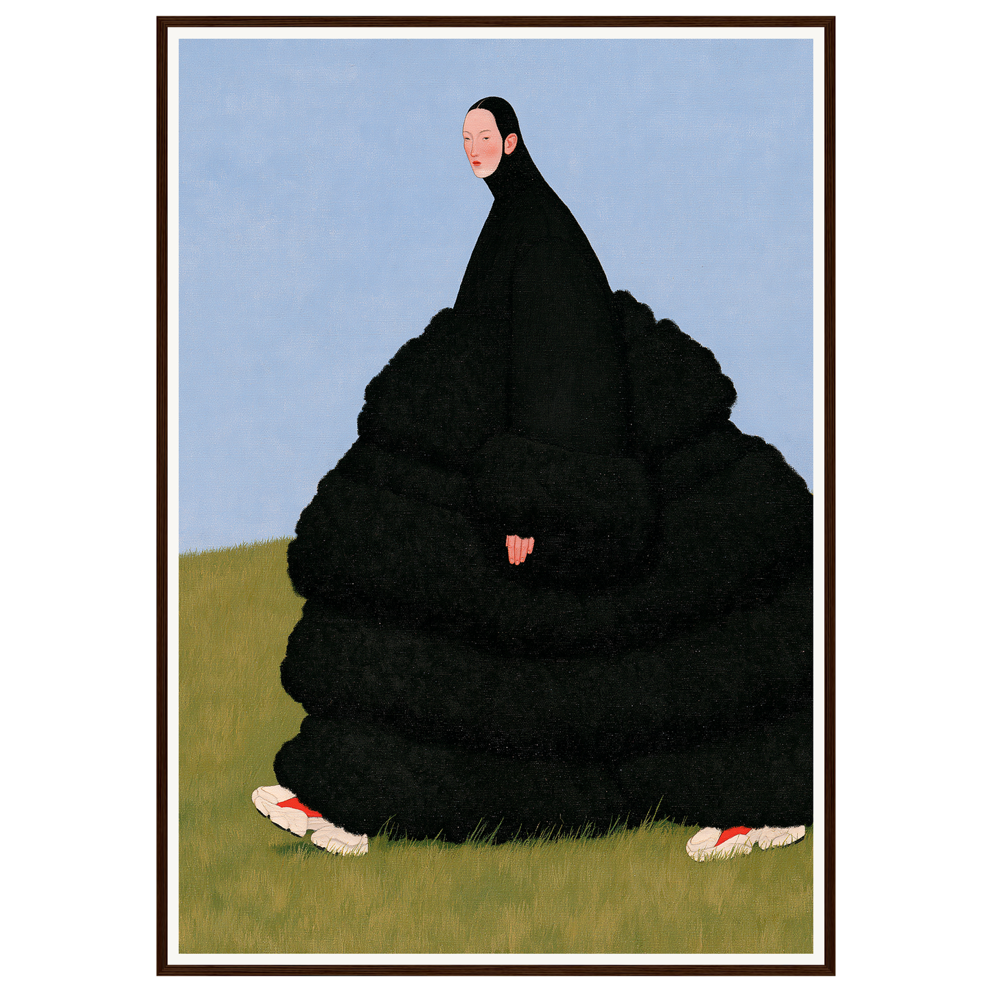 Quiet Giant — s3_framed_dark_wood