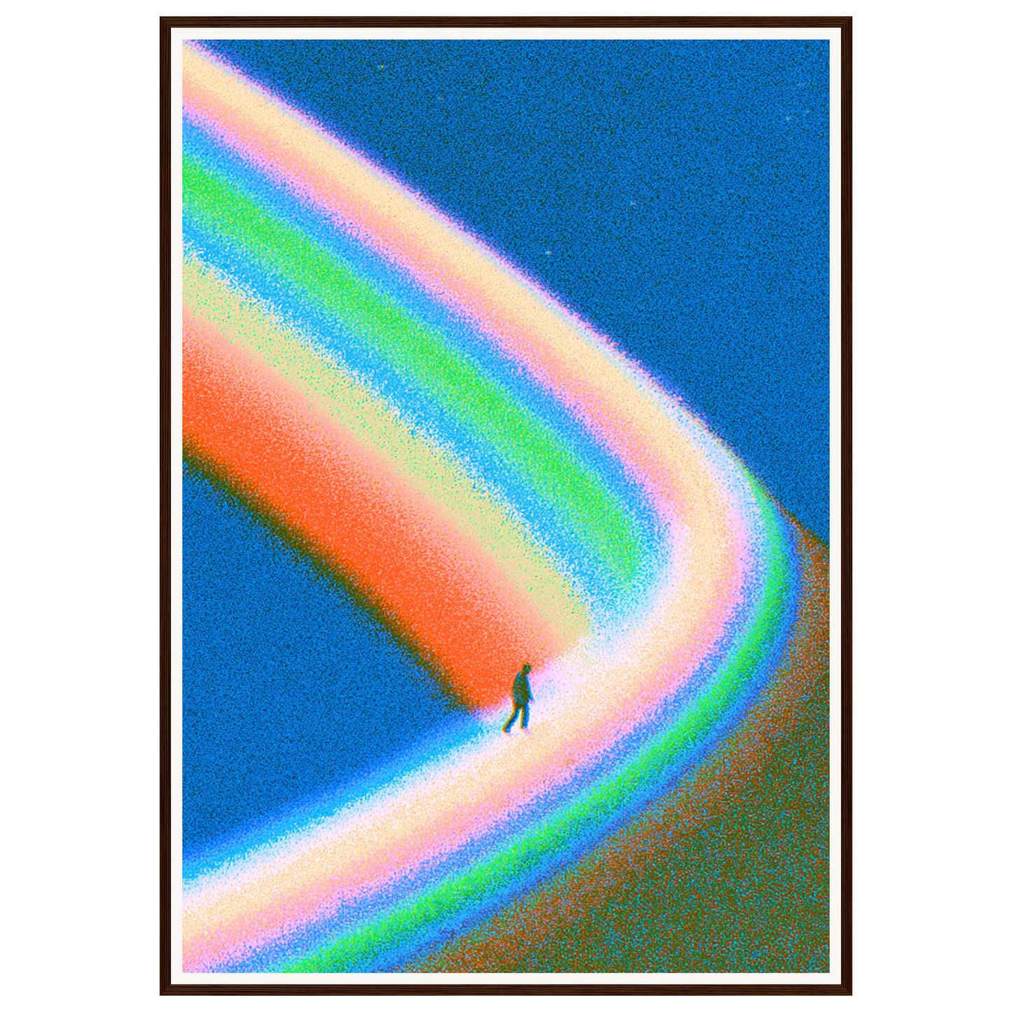 Bright Path — s3_framed_dark_wood