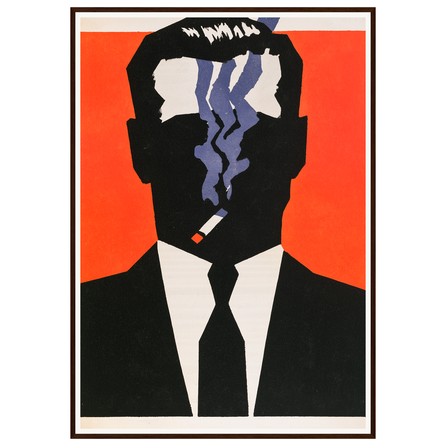 Silent Smoke — s3_framed_dark_wood