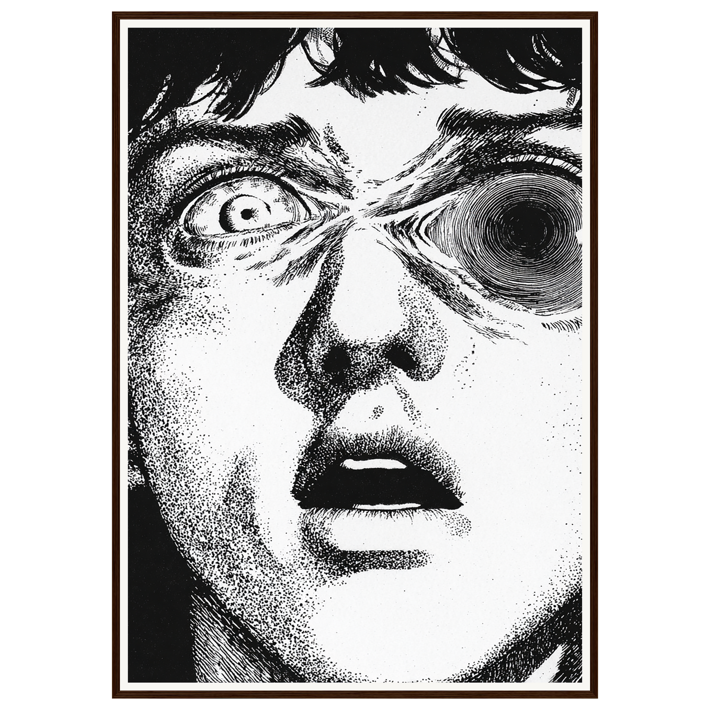 Frozen Fear — s3_framed_dark_wood