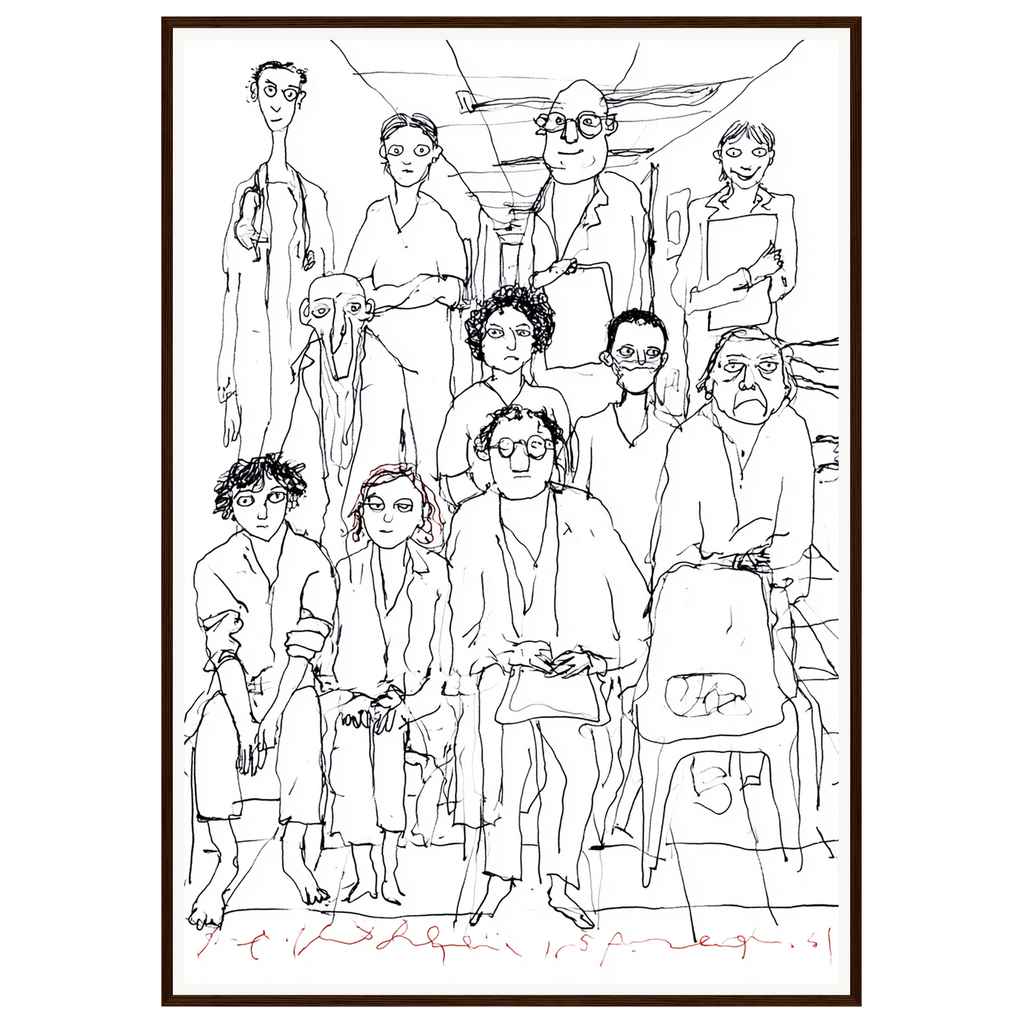 Doctors — s3_framed_dark_wood