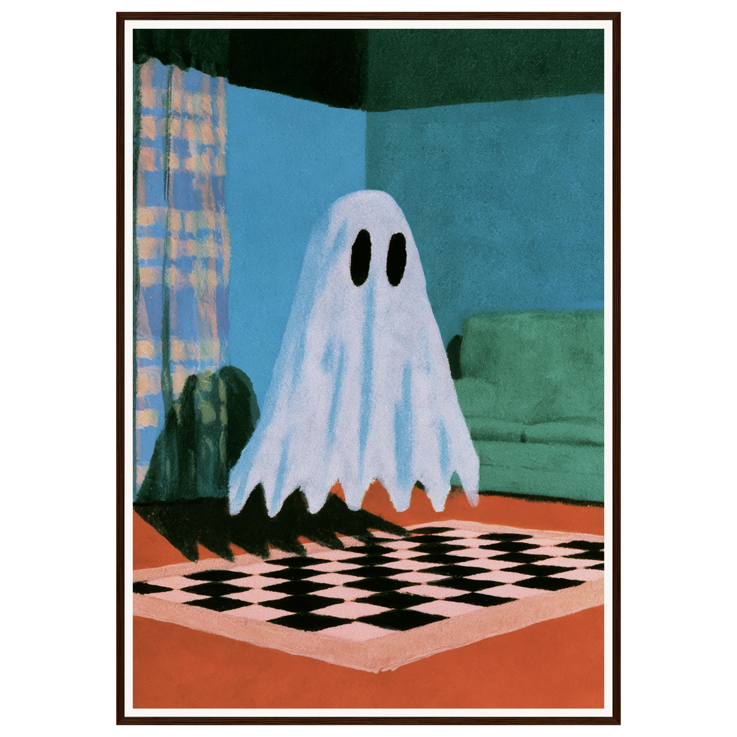Friendly Spirit — s3_framed_dark_wood