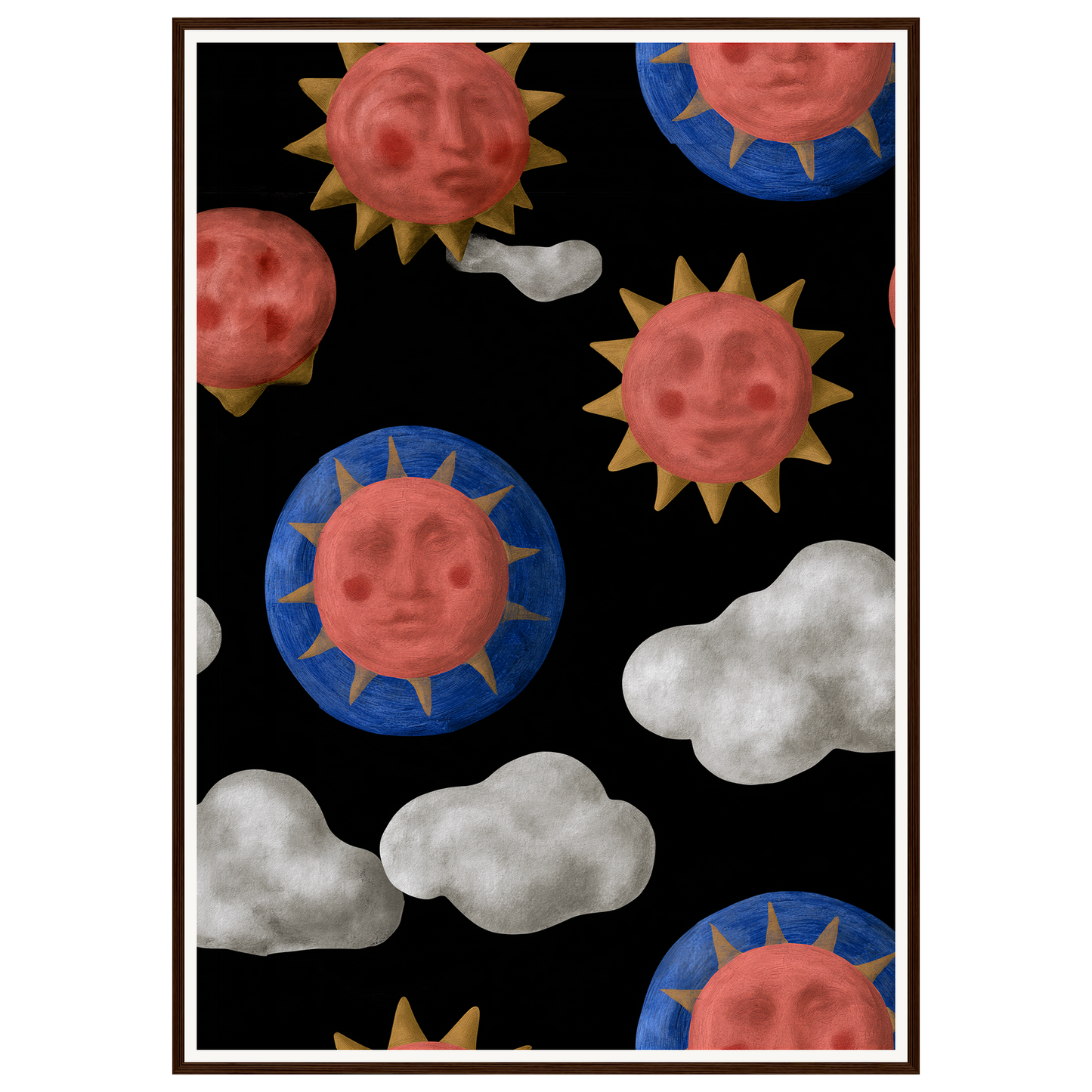 Celestial Dream — s3_framed_dark_wood