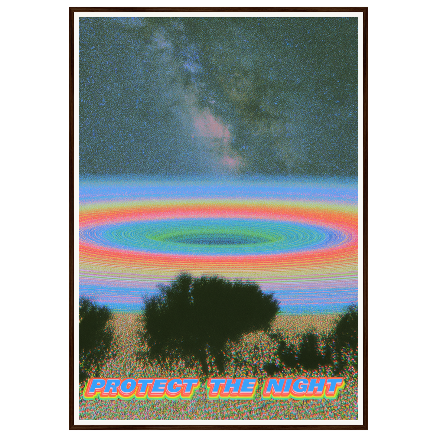 Night Portal — s3_framed_dark_wood