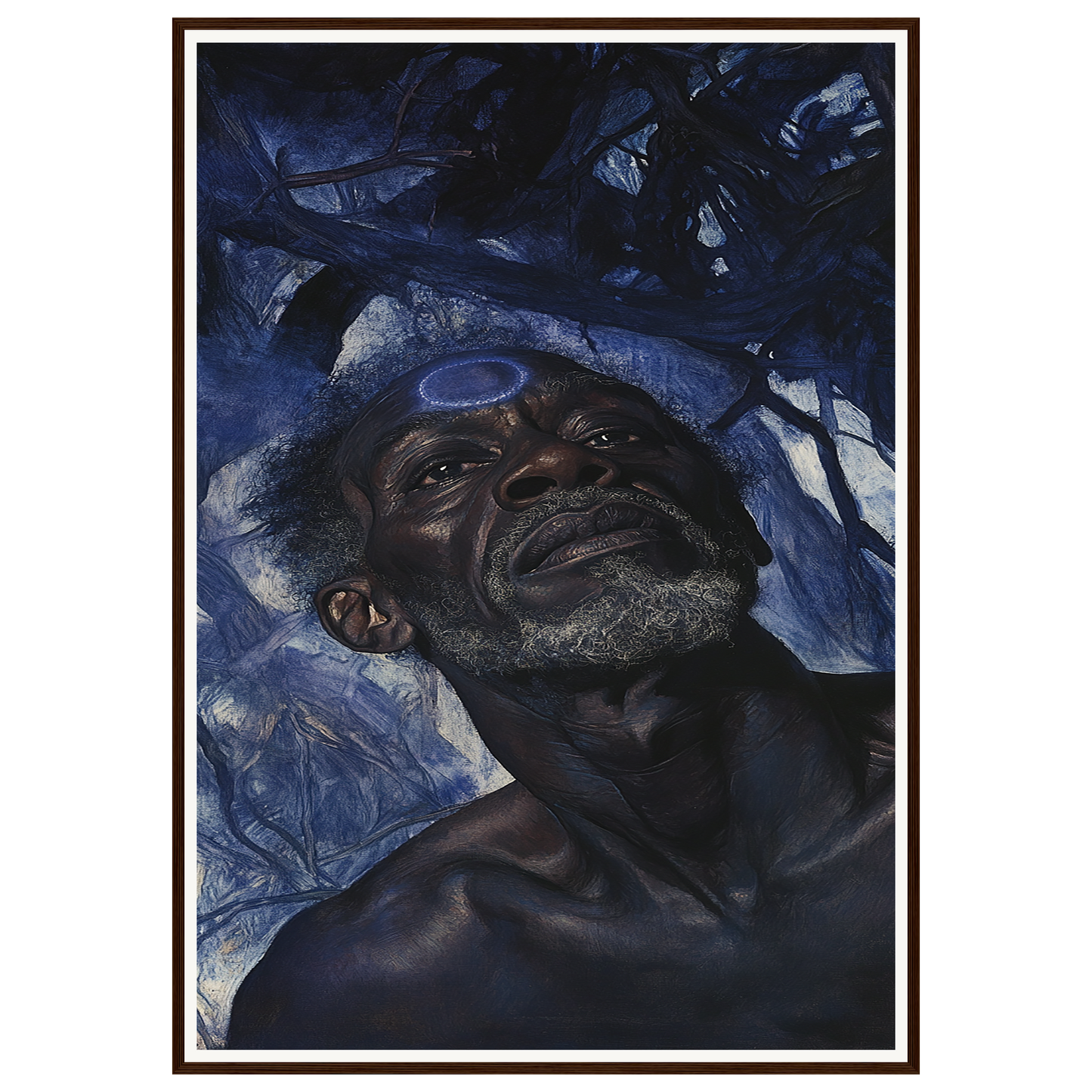 Quiet Prayer — s3_framed_dark_wood