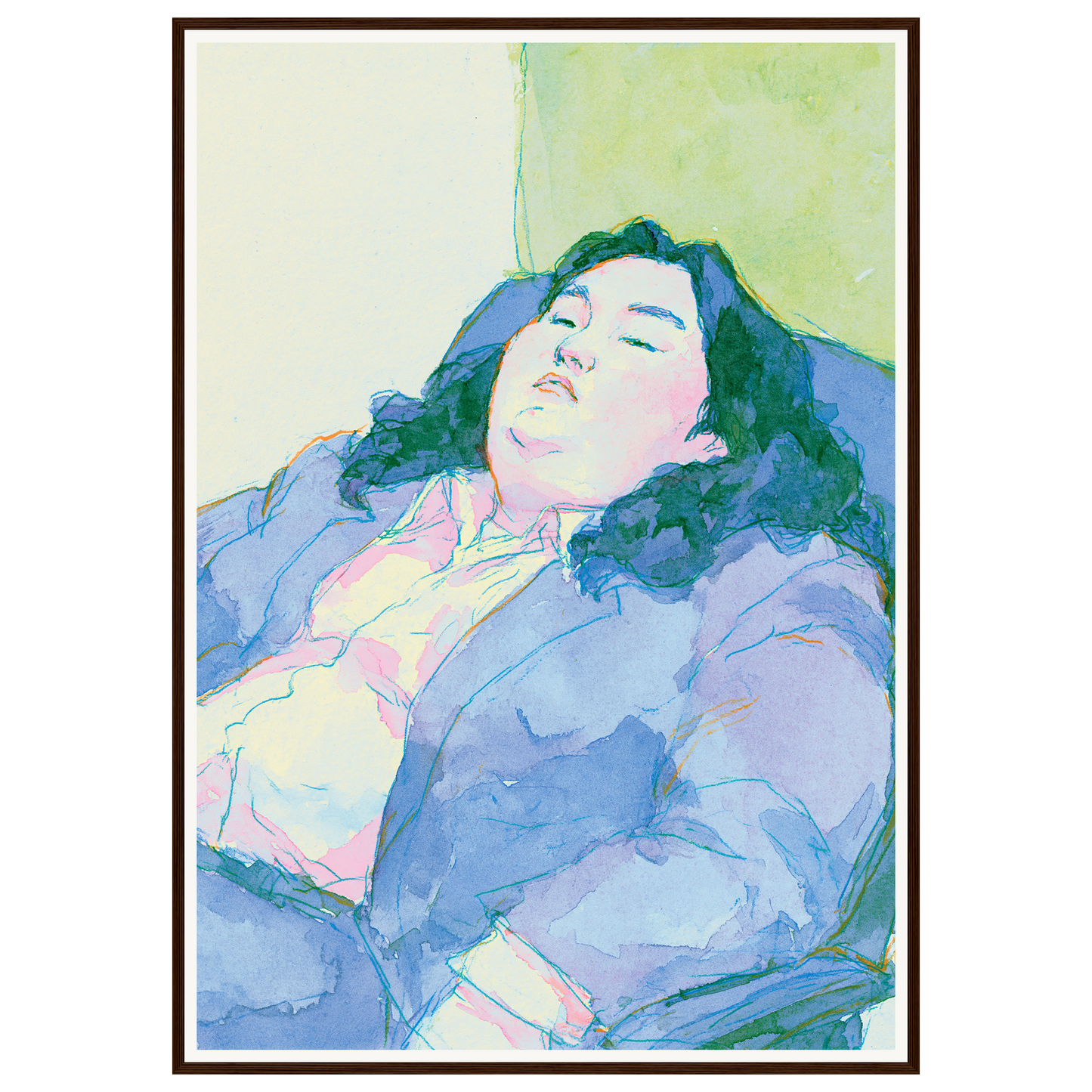 Soft Slumber — s3_framed_dark_wood