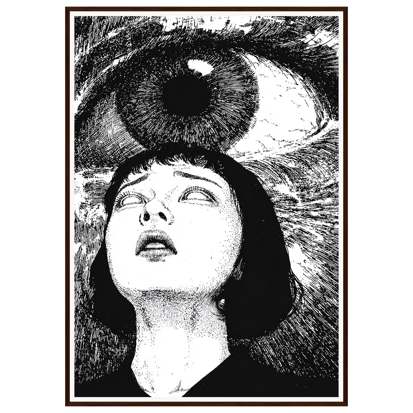 Watchful Eye — s3_framed_dark_wood