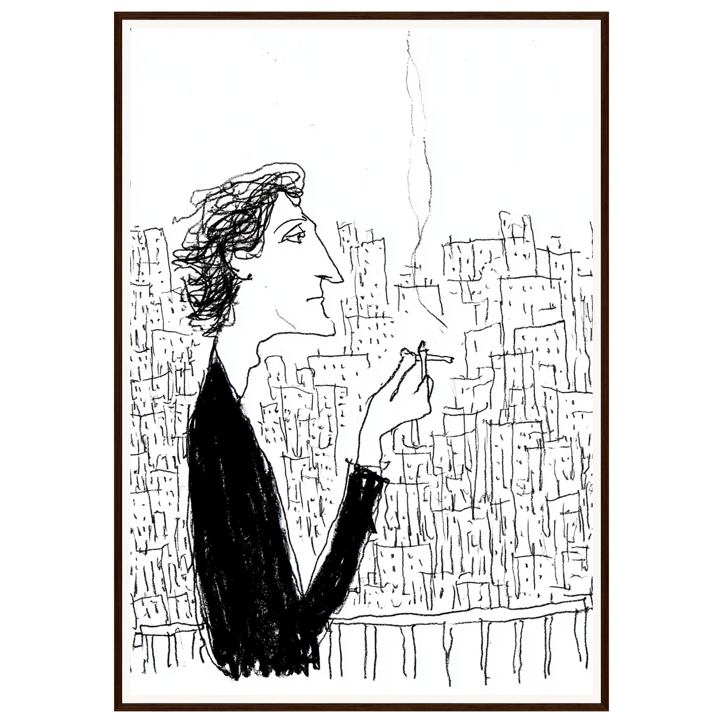 City Nights — s3_framed_dark_wood