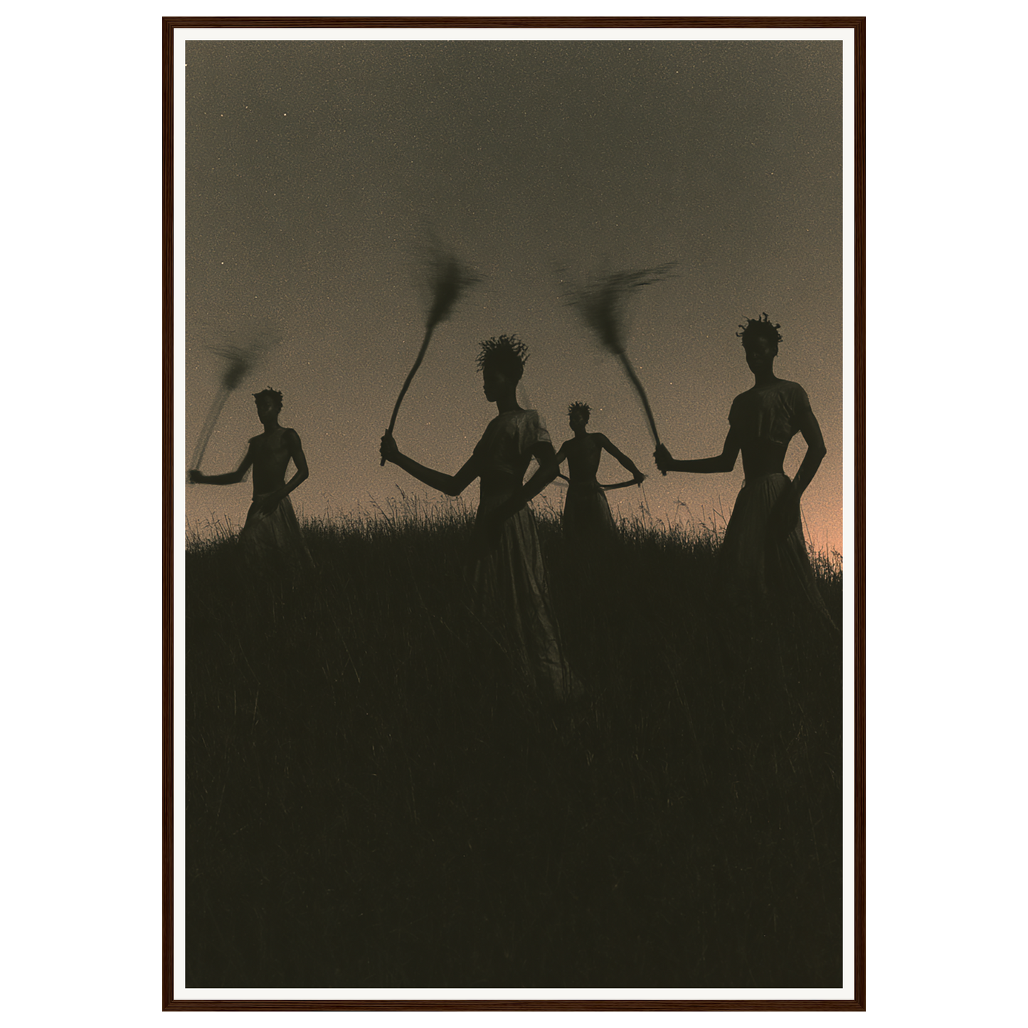 Ancient Ritual — s3_framed_dark_wood