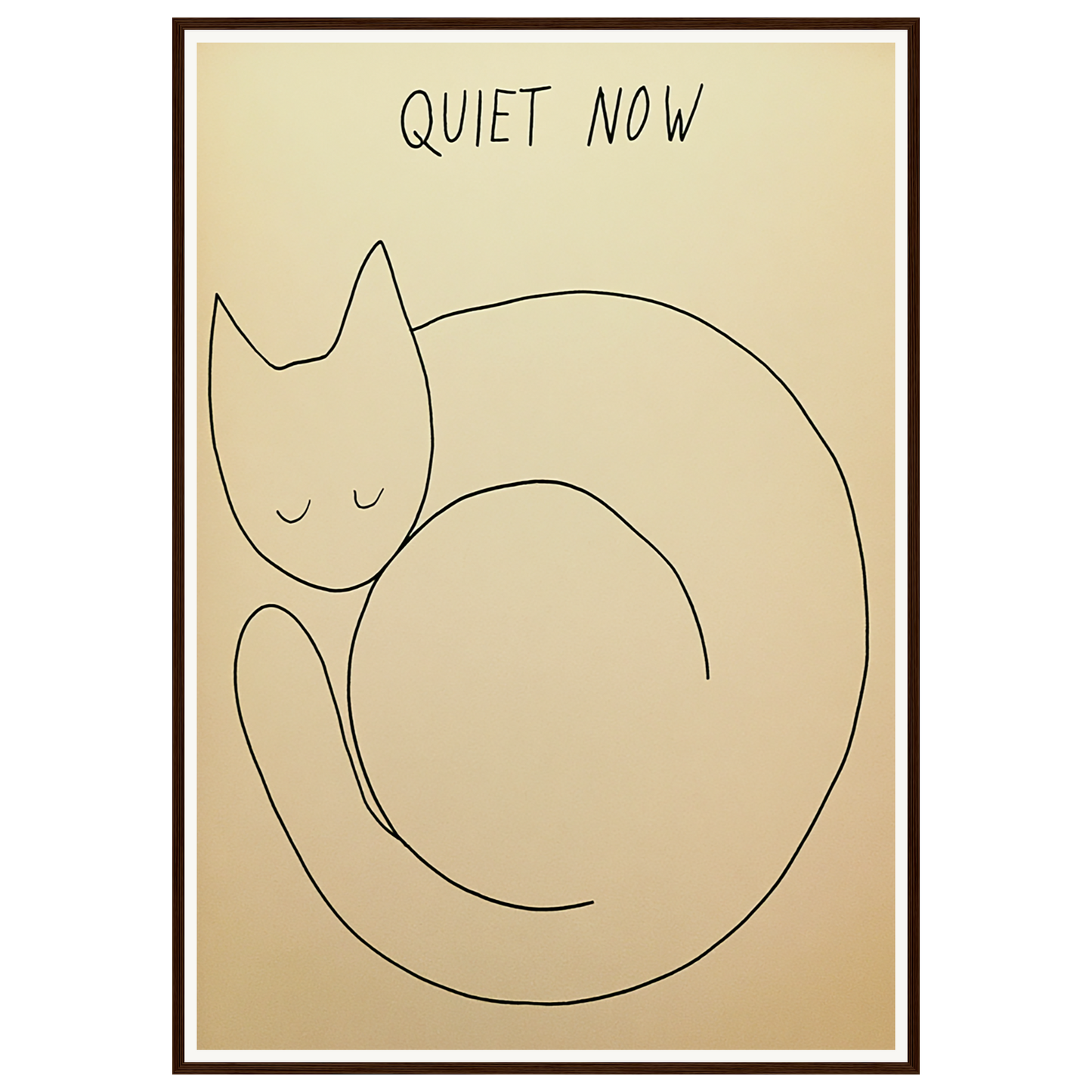 Peaceful Rest — s3_framed_dark_wood