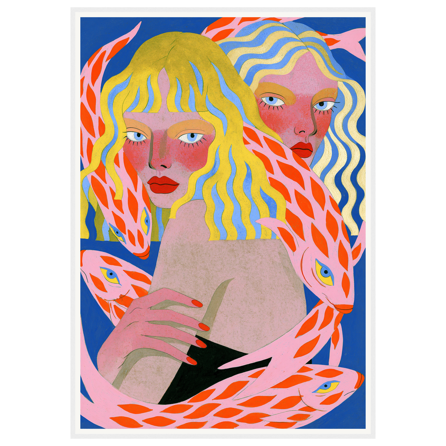 Sister Flame — s3_framed_white