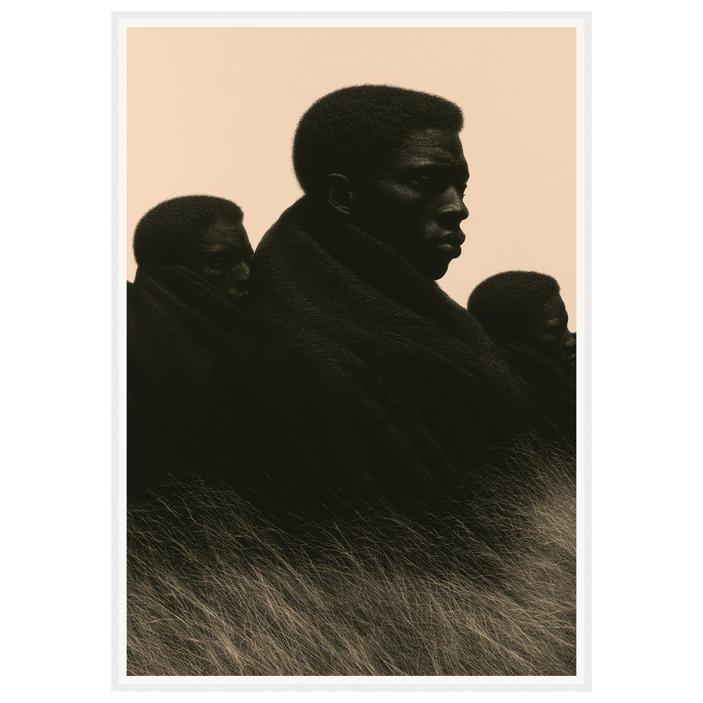 Silent Gathering — s3_framed_white