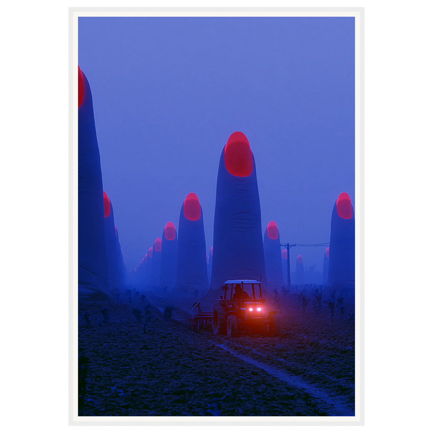 Foggy Trail — s3_framed_white