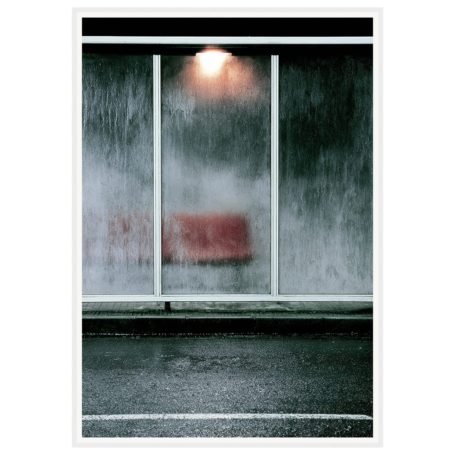 Rainy Window — s3_framed_white