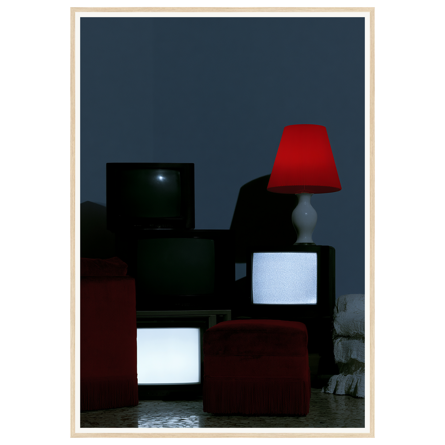 Late Night Static — s3_framed_wood